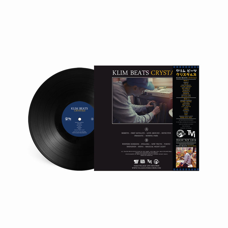 KLIM BEATS - CRYSTALS [Black] [Vinyl Record / LP + Obi Strip]-Village Live Records-Dig Around Records