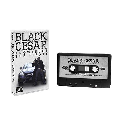 KNOWLEDGE THE PIRATE - Black Cesar [Cassette Tape]-Tuff Kong Records-Dig Around Records