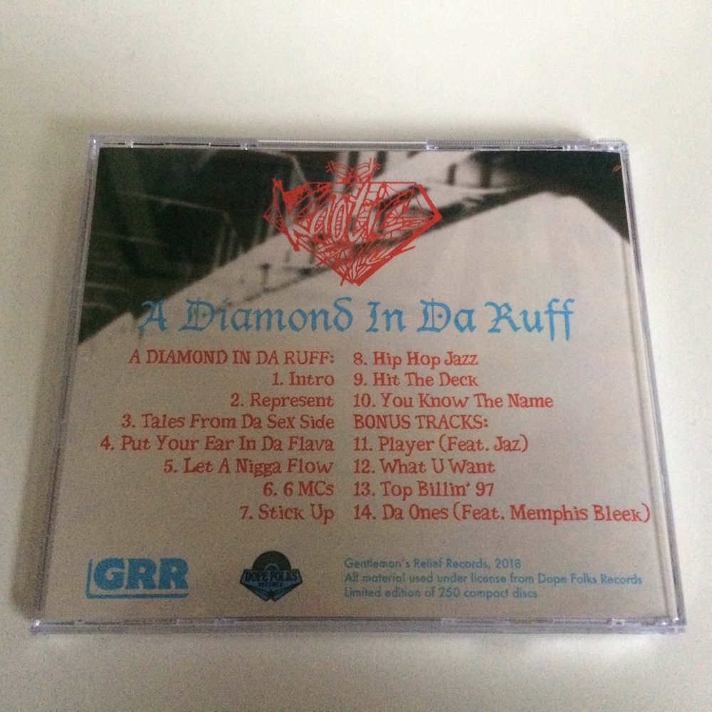アングラKaotic Style / A Diamond In Da Ruff Stream Kaotic Style - A Diamond In Da Ruff (CD) - Snippets