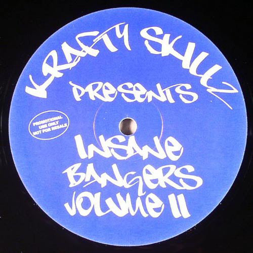 Krafty Skillz - Insane Bangers Volume II  [Vinyl Record / 12"]