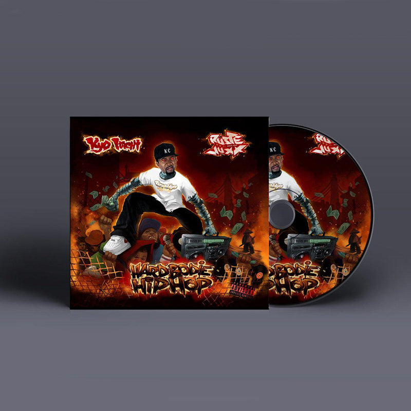 Kyo Itachi & Ruste Juxx - Hardbodie Hip Hop [CD]-Shinigamie Records / Don't Stop The Music-Dig Around Records