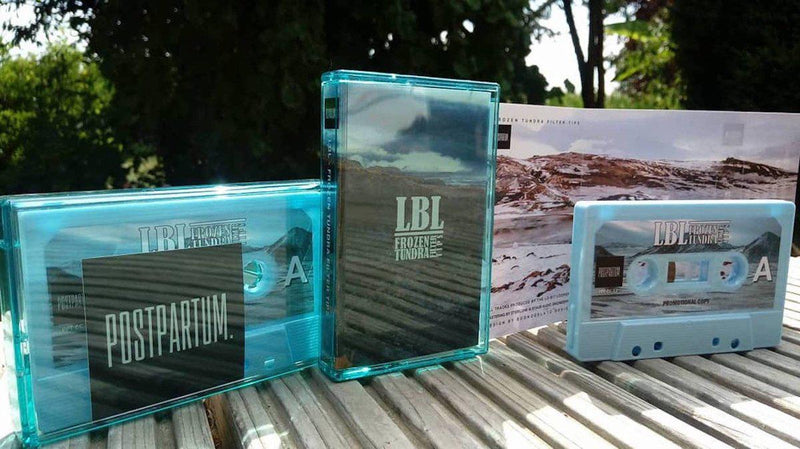 LBL (Lo-Bit Loopers) - frozen tundra filter tips [Promo] [Cassette Tape + Sticker]-POSTPARTUM. RECORDS-Dig Around Records