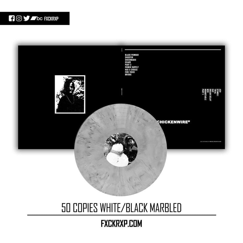 LUKAH - Chickenwire [White/Black Marbled] [Vinyl Record / LP]