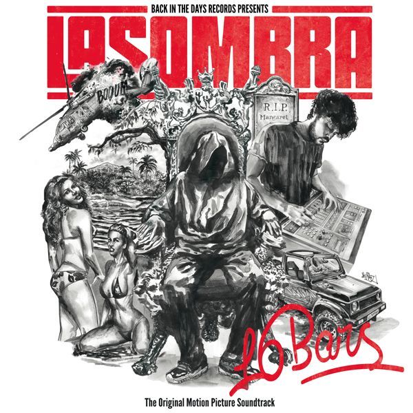 La Sombra - 16 BARS [Vinyl Record / LP + T-Shirt]-Back In The Days Records-Dig Around Records