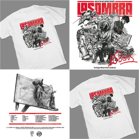La Sombra - 16 BARS [Vinyl Record / LP + T-Shirt]-Back In The Days Records-Dig Around Records
