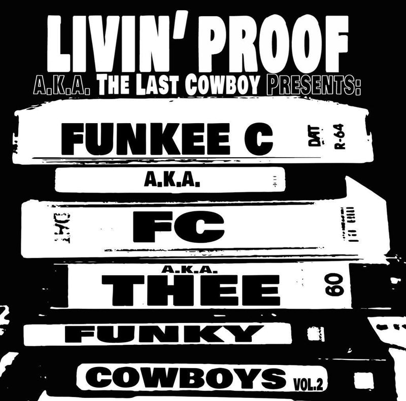 Livin’ Proof - Funky Cowboys Vol 2 [CD]-Chopped Herring Records-Dig Around Records