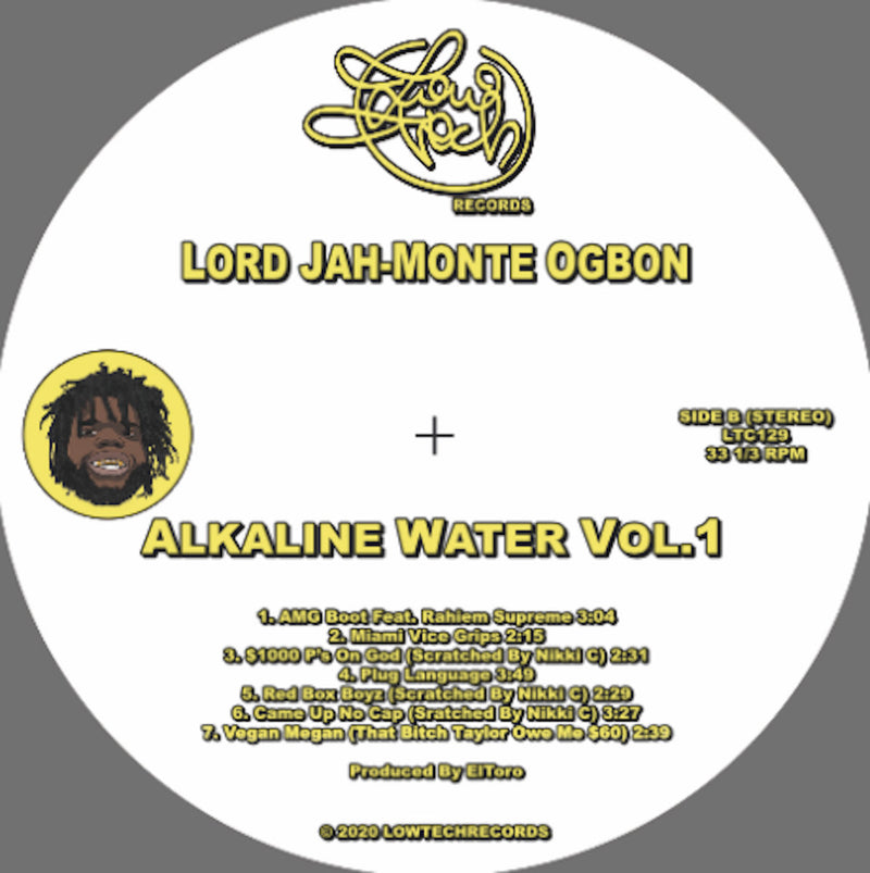 Lord Jah-Monte Ogbon - ROBYOPLUG.COM / Alkaline Water Vol. 1 [BLACK] [Vinyl Record / LP]