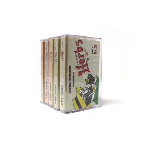 MF DOOM - SPECIAL HERBS: THE COMPLETE SET (5XCASSETTE - BOXSET) 【Cassette Tape | 5 x Tape】-METAL FACE RECORDS-Dig Around Records