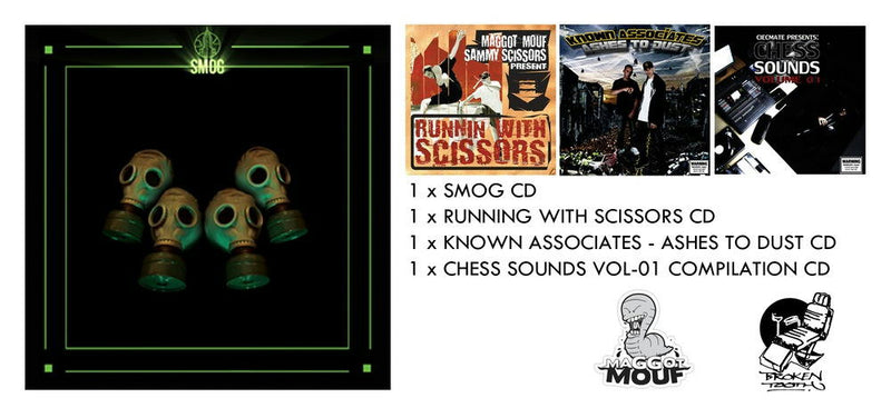 MOUF - CATALOG PACK [4 x CD]-Broken Tooth Entertainment-Dig Around Records