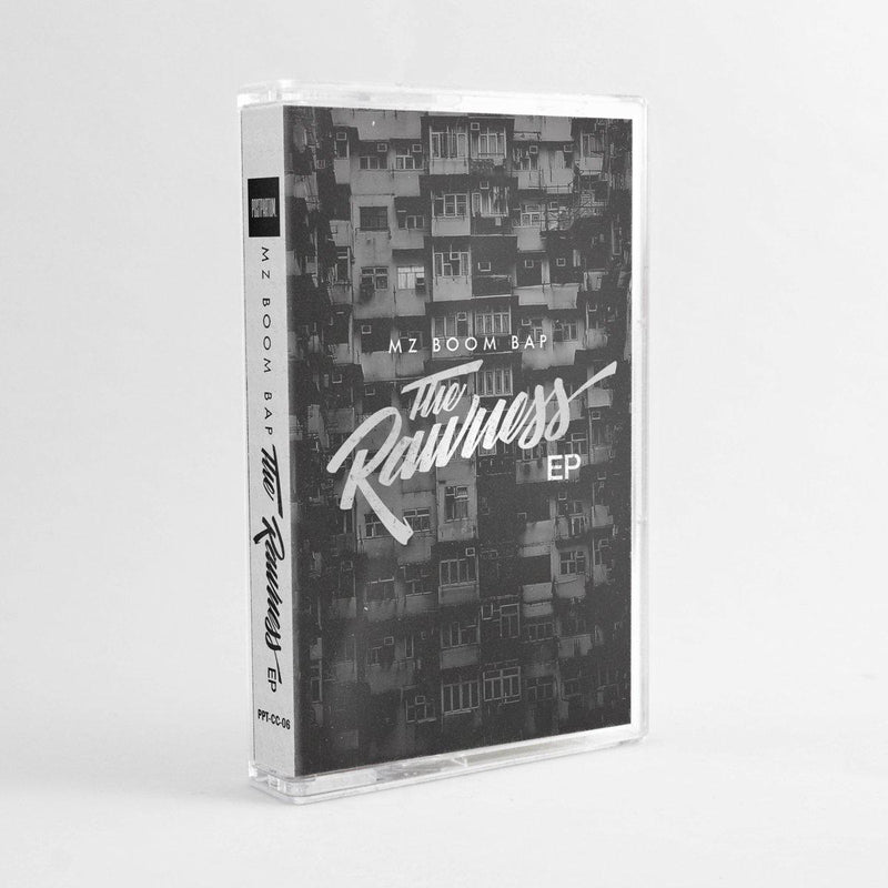 MZ Boom Bap - The Rawness EP [Cassette Tape + Sticker]-POSTPARTUM. RECORDS-Dig Around Records