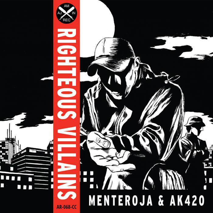 Menteroja & AK420 - Righteous Villains [Cassette Tape]-Amajin Records-Dig Around Records