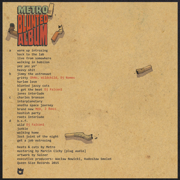 Metro (of Polskie Karate) - Blunted Album  [Vinyl Record / LP]