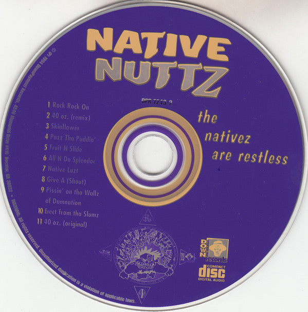 Native Nuttz - The Nativez Are Restless [CD]