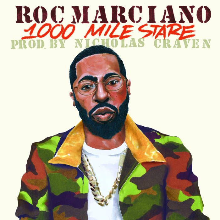 Nicholas Craven Feat. Roc Marciano - 1000 Mile Stare [Green] [Vinyl Record / 7"]