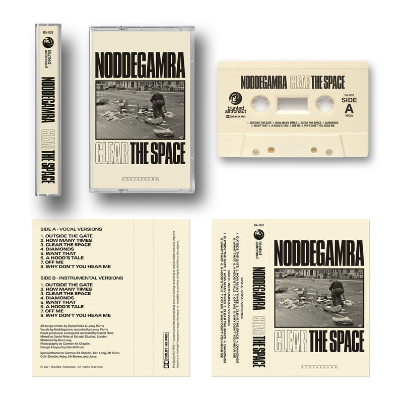 Noddegamra - Clear The Space [Cassette Tape]