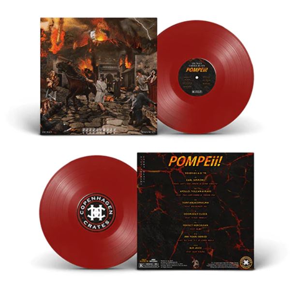 Jay Nice x Farma Beats - POMPEii! [Oxblood Red] [Vinyl Record / LP]