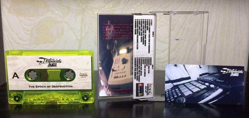Petrovich - The Epoch of Destruction [Cassette Tape + Sticker]-Unknown Boom Bap Project-Dig Around Records