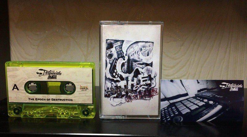 Petrovich - The Epoch of Destruction [Cassette Tape + Sticker]-Unknown Boom Bap Project-Dig Around Records