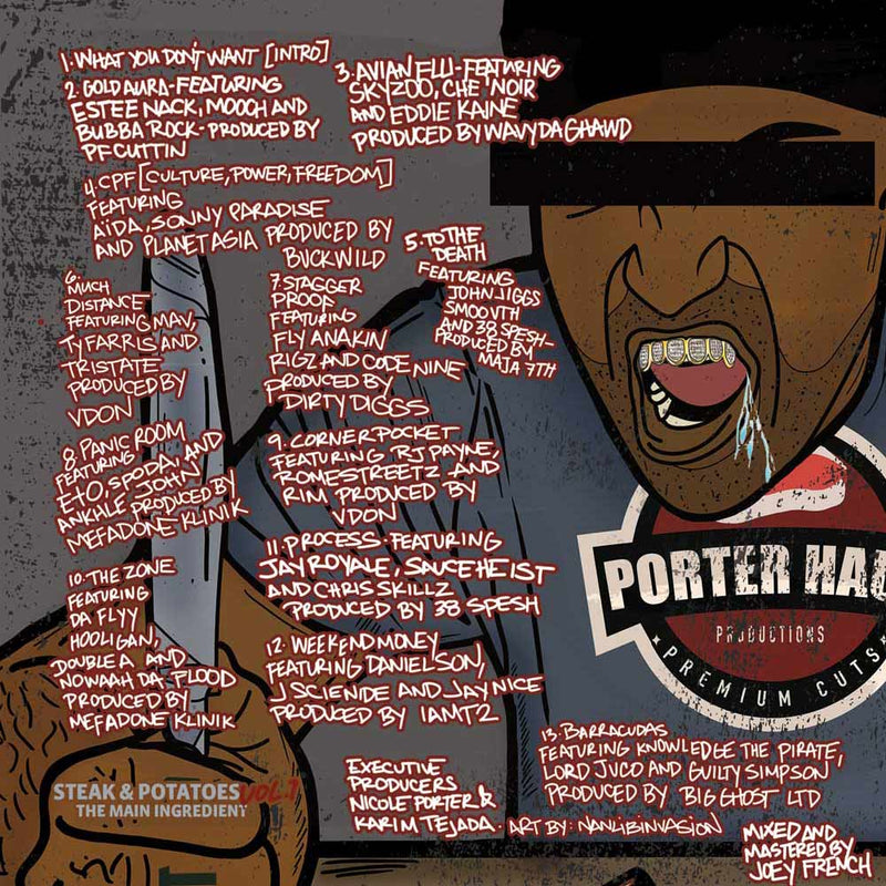Porter Haus Productions - Steak & Potatoes Vol. 1 The Main Ingedient [Vinyl Record / LP]