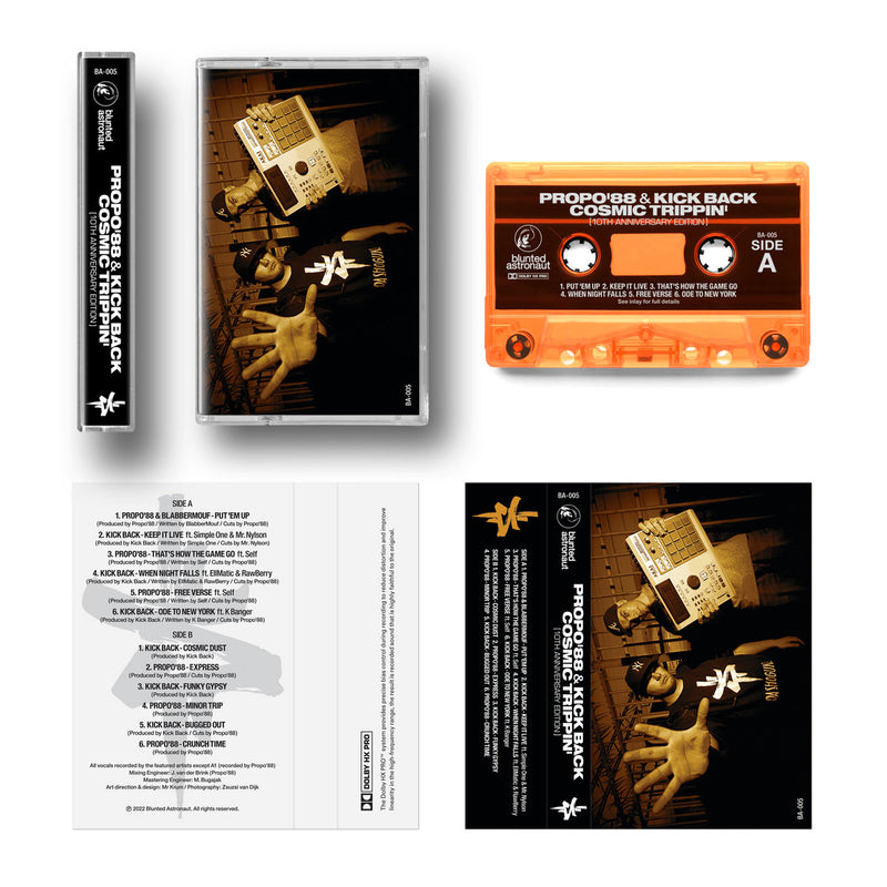 Propo'88 & Kick Back - Cosmic Trippin' (10th Anniversary Edition) [Cassette Tape]
