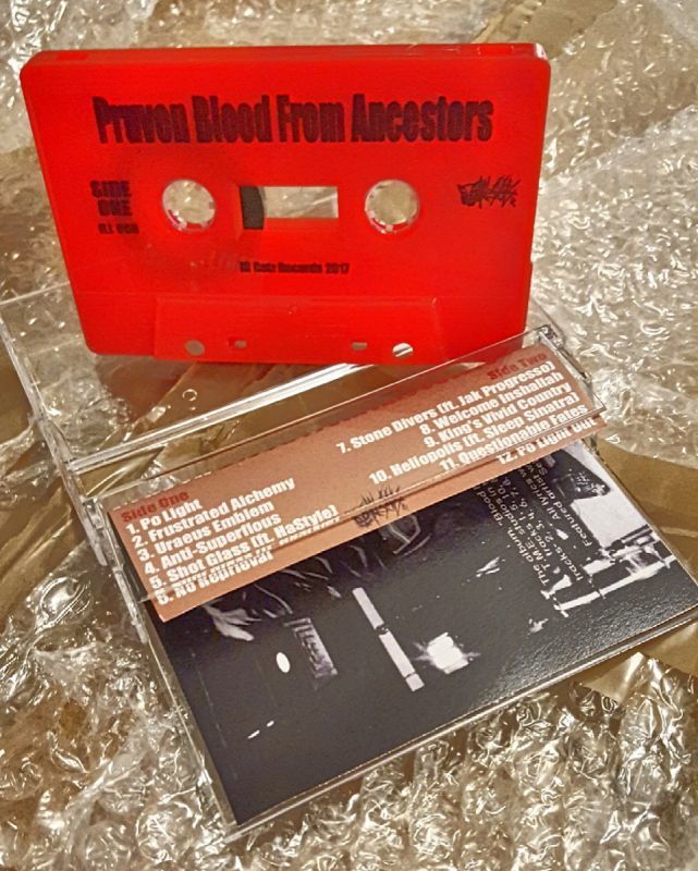 Pruven - Blood From Ancestors [Red] [Cassette Tape]-Ill Catz Records-Dig Around Records