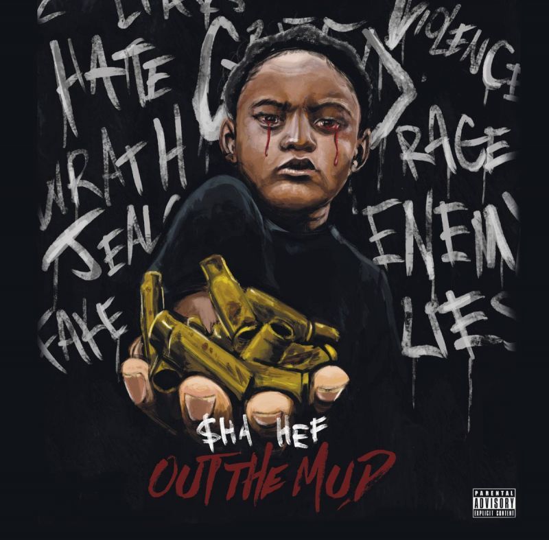 SHA HEF - Out The Mud [Red] [Vinyl Record / 2 x LP]-FXCK RXP-Dig Around Records