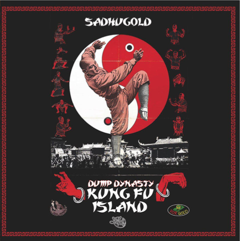 SadhuGold - DumpDawg Millionaire / Kung Fu Island [Vinyl Record / LP + Sticker]-Lowtechrecords-Dig Around Records