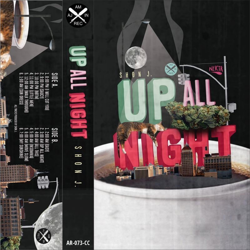 Shon J - Up All Night [Cassette Tape]-Amajin Records-Dig Around Records