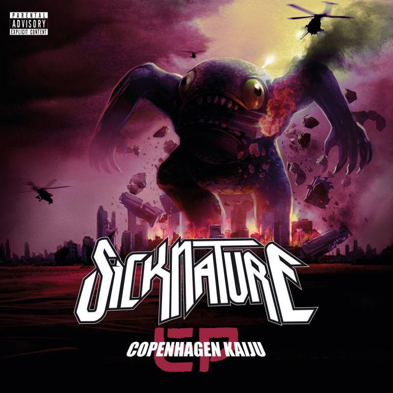 Sicknature - Copenhagen Kaiju [CD]-Goon MuSick-Dig Around Records