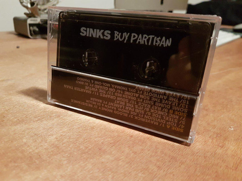 Sinks - Buy Partisan [Cassette Tape]-Not On Label-Dig Around Records
