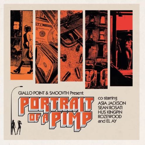 Smoovth & Giallo Point - Portrait Of A Pimp [Transparent Crush Orange / Brownish marbled] [Vinyl Record / LP]-Copenhagen Crates-Dig Around Records