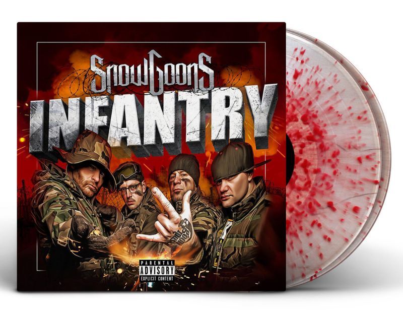 Snowgoons - Snowgoons Infantry [Splatter] [Vinyl Record / 2 x LP]-Goon MuSick-Dig Around Records