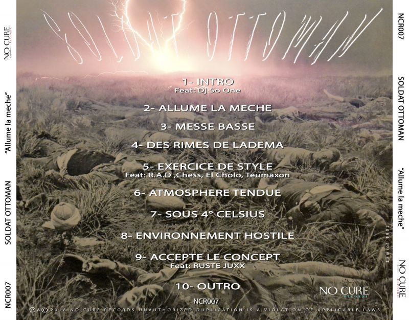 Soldat Ottoman - Allume la Meche 【CD】-NO CURE RECORDS-Dig Around Records