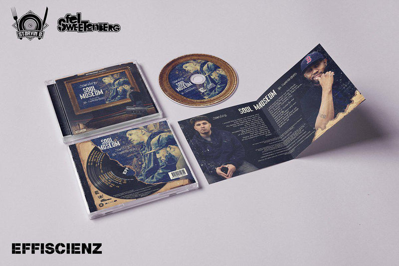 Starvin B & Fel Sweetenberg - Soul Museum [CD]-EFFISCIENZ-Dig Around Records