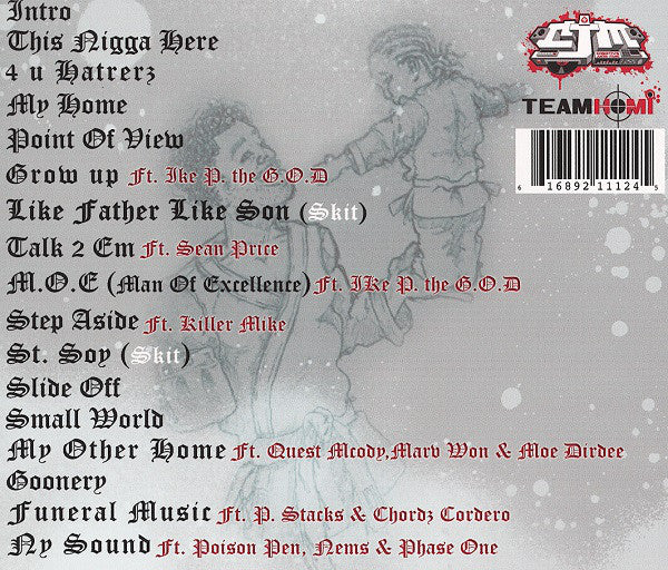 Swave Sevah - Son Of A One Armed Man [CD]-Creative Juices Music-Dig Around Records