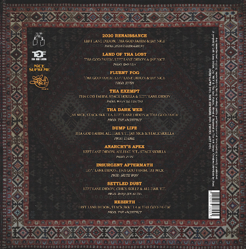 Tha God Fahim X Jay NiCE X Left Lane Didon - DUMP LIFE [BLACK] [Vinyl Record / LP]