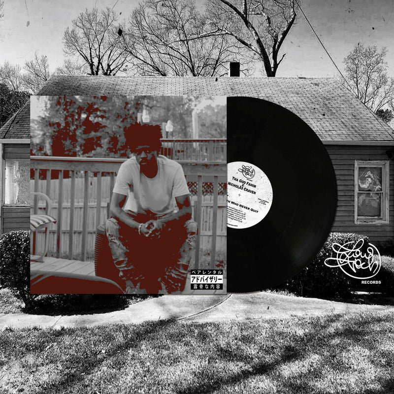 Tha God Fahim x Nicholas Craven - Tha Myth Who Never Quit [black vinyl lp cover variation] [Vinyl Record / LP]