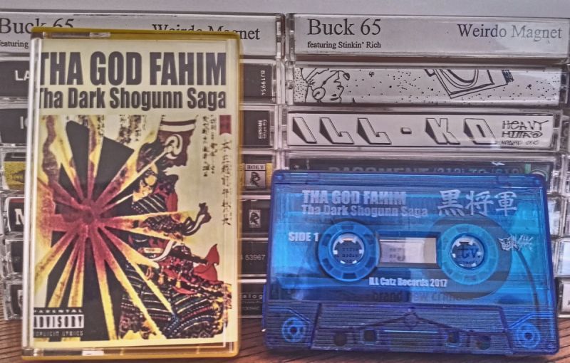 Tha God Fahim - Tha Dark Shogunn Saga [Cassette Tape]-Ill Catz Records-Dig Around Records