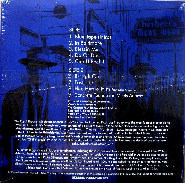 The Annexx Click - The Blue Tape  [Vinyl Record / LP]