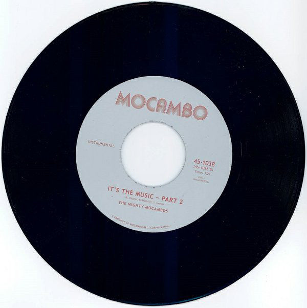 The Mighty Mocambos (With AFRIKA BAMBAATAA, CHARLIE FUNK, HEKTEK & DEEJAY SNOOP - It's The Music  [Vinyl Record / 7"]