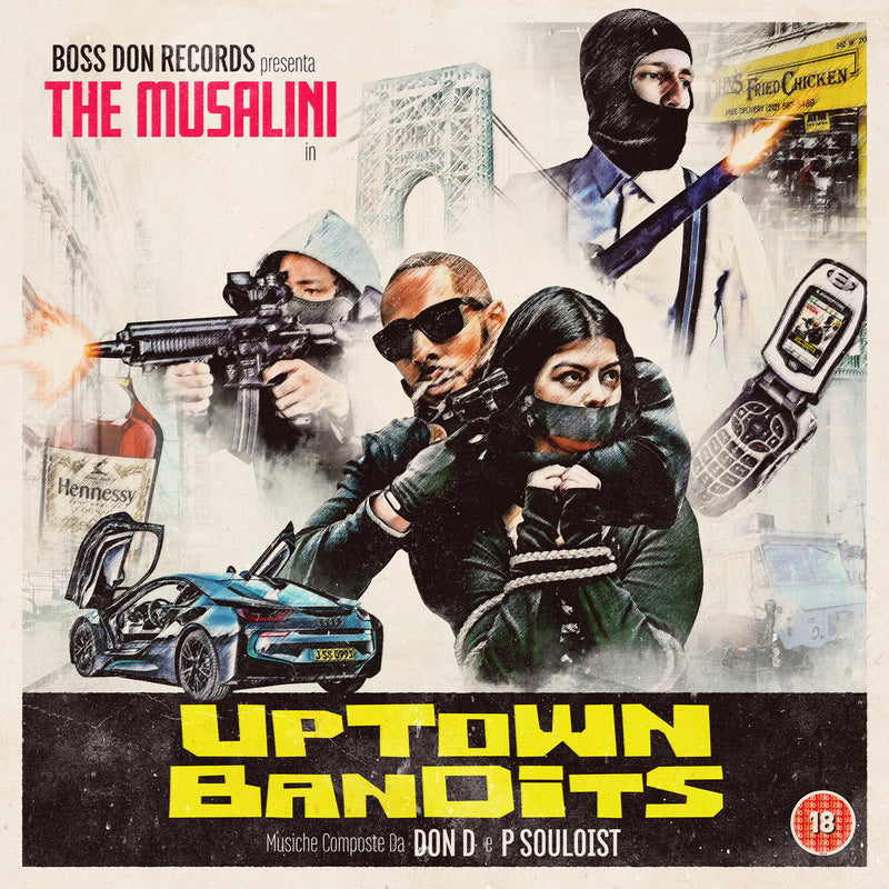 The Musalini - Uptown Bandits [Yellow Edition] [Vinyl Record  LP]