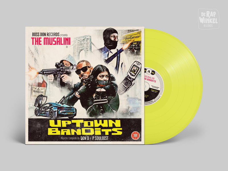 The Musalini - Uptown Bandits [Yellow Edition] [Vinyl Record  LP]