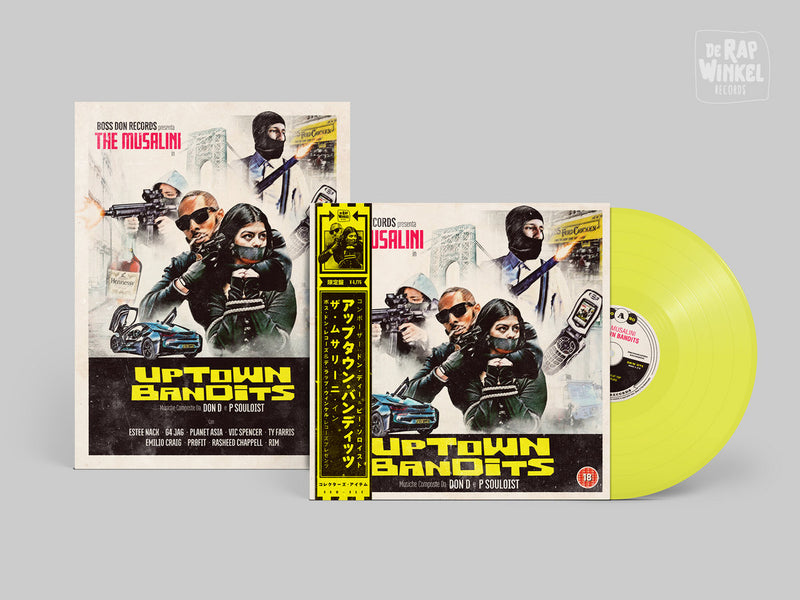 The Musalini - Uptown Bandits [OBI + Art Print Bundel Yellow Edition] [Vinyl Record / LP]