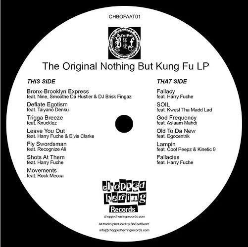 BoFaatBeatz - The Original Nothing But Kung Fu LP [Black] [Vinyl Record / LP]