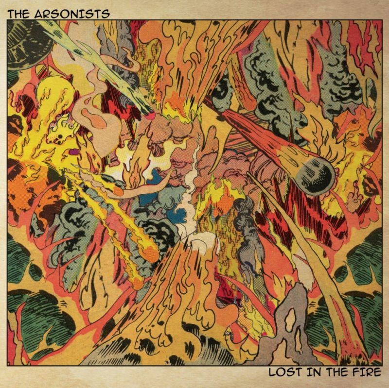 The Arsonists - Lost In The Fire 90’s [Black] [Vinyl Record / 12"]-Chopped Herring Records-Dig Around Records
