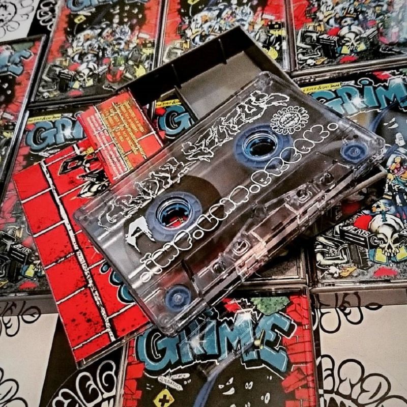 The I.M.F. & Lmt. Break - Grime Status 【Cassette Tape】-THE GET DOWN RECORDS-Dig Around Records