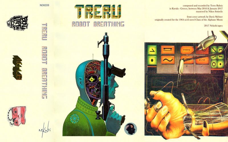 Treru - robot breathing [Cassette Tape + Sticker]-NEKUBI TAPES-Dig Around Records