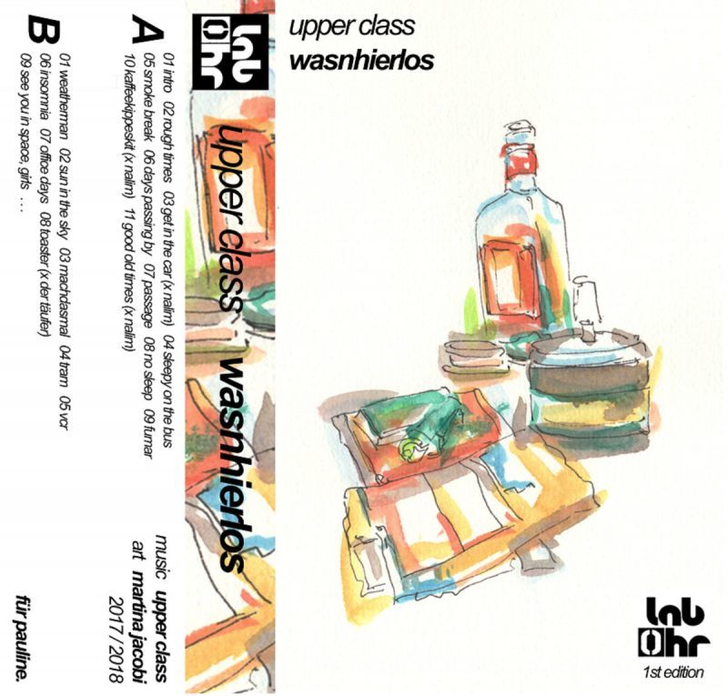 Upper Class - wasnhierlos [Cassette Tape + Sticker]-LABOHR-Dig Around Records