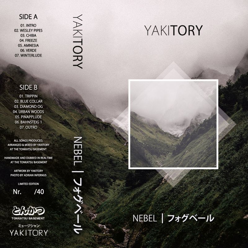 YAKITORY - NEBEL | フォグベール [Cassette Tape + DL Code + Sticker]-Not On Label-Dig Around Records