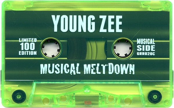 Young Zee - Musical Meltdown [Cassette Tape]-Gentleman's Relief Records-Dig Around Records